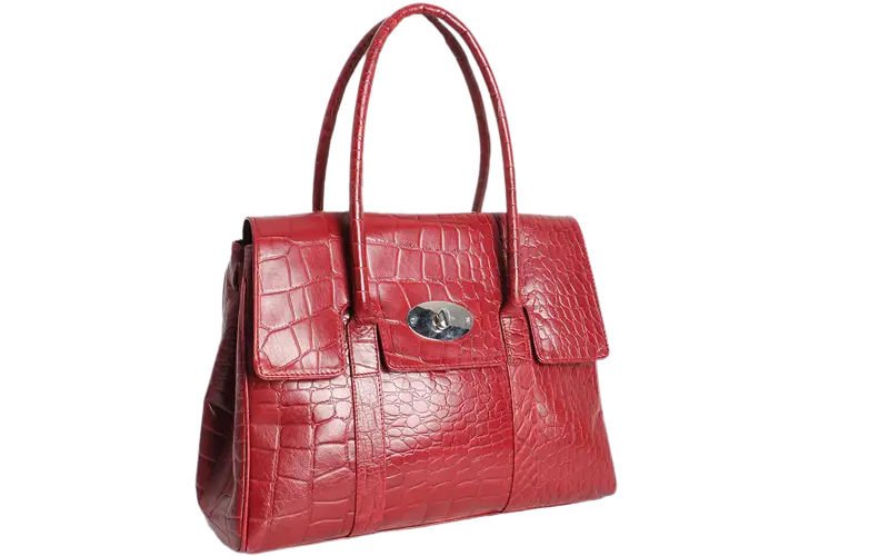 Red Leather Handbag