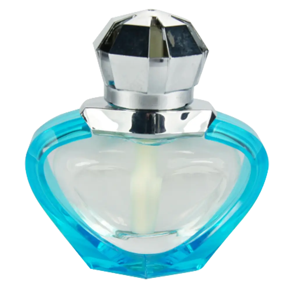Blue Glass Perfume Bottle