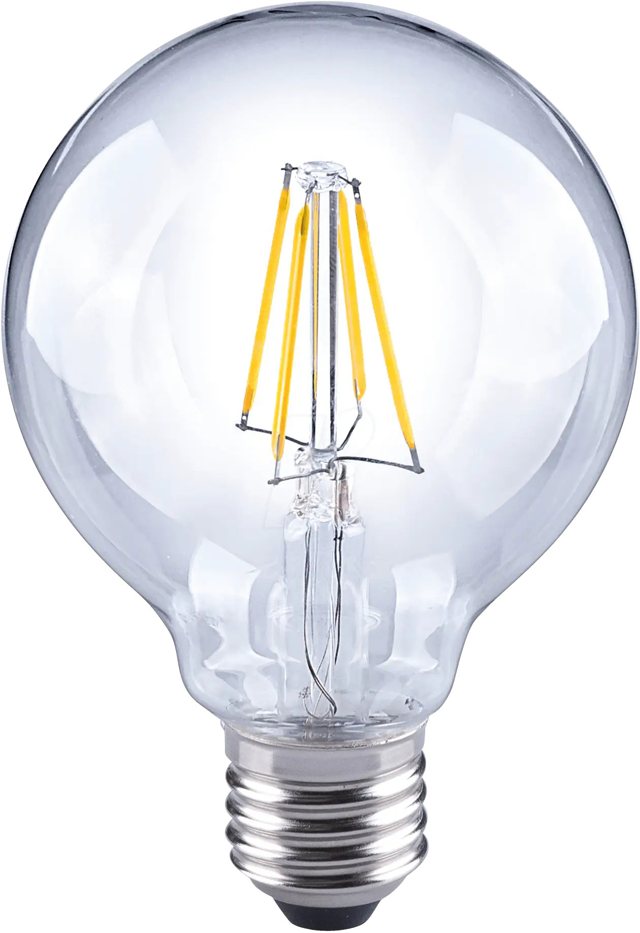 Clear Glass Light Bulb with Filaments