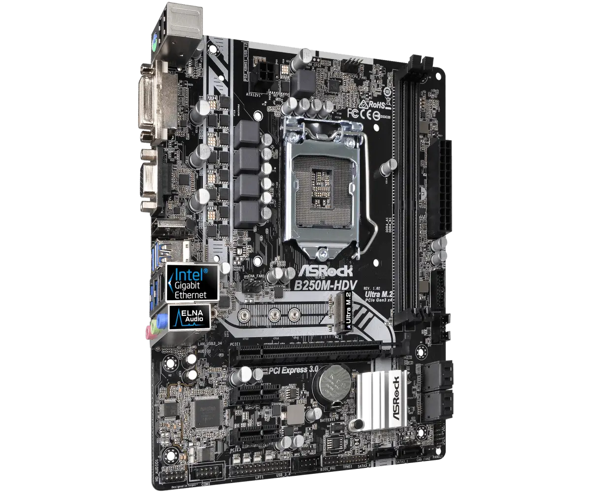Detailed Circuit Board Motherboard