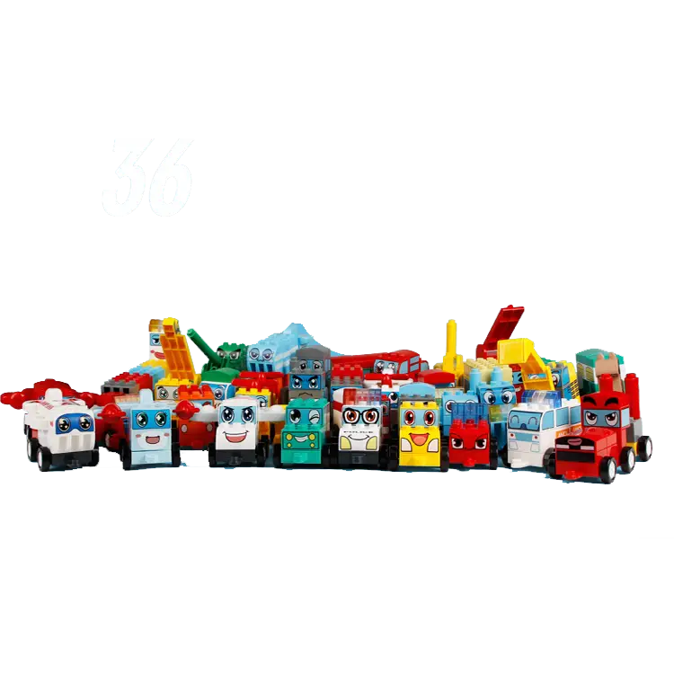 Colorful Toy Blocks for Creative Play