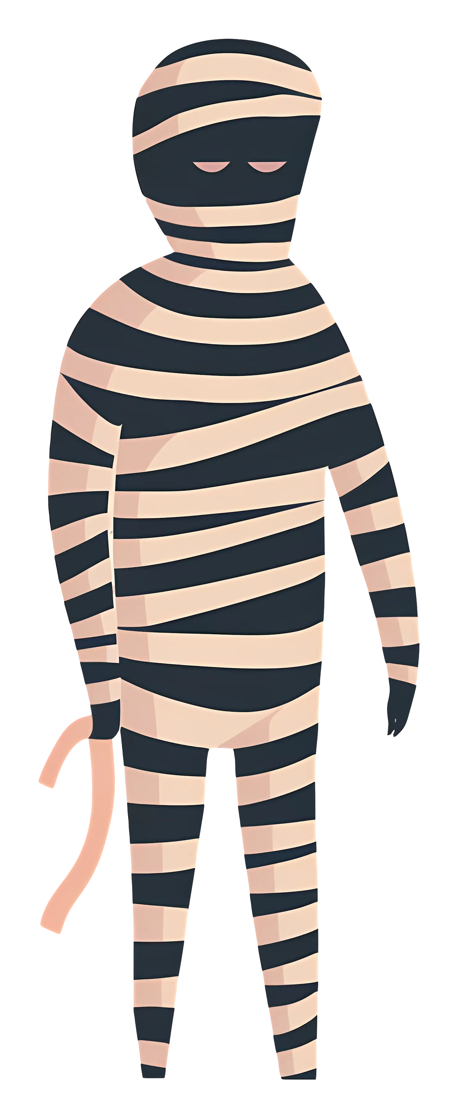 Spooky Mummy Character