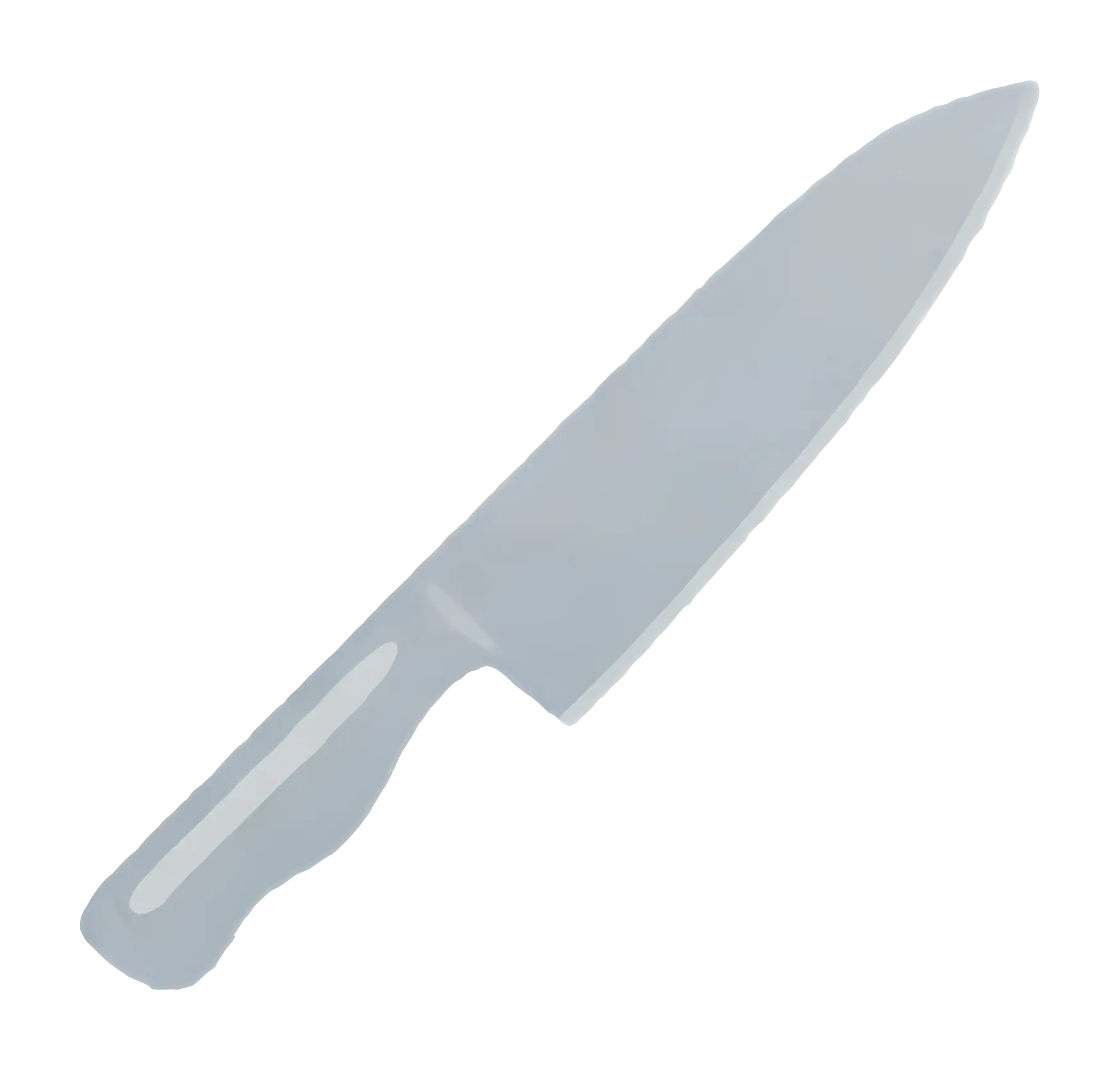 Sharp Silver Kitchen Knife