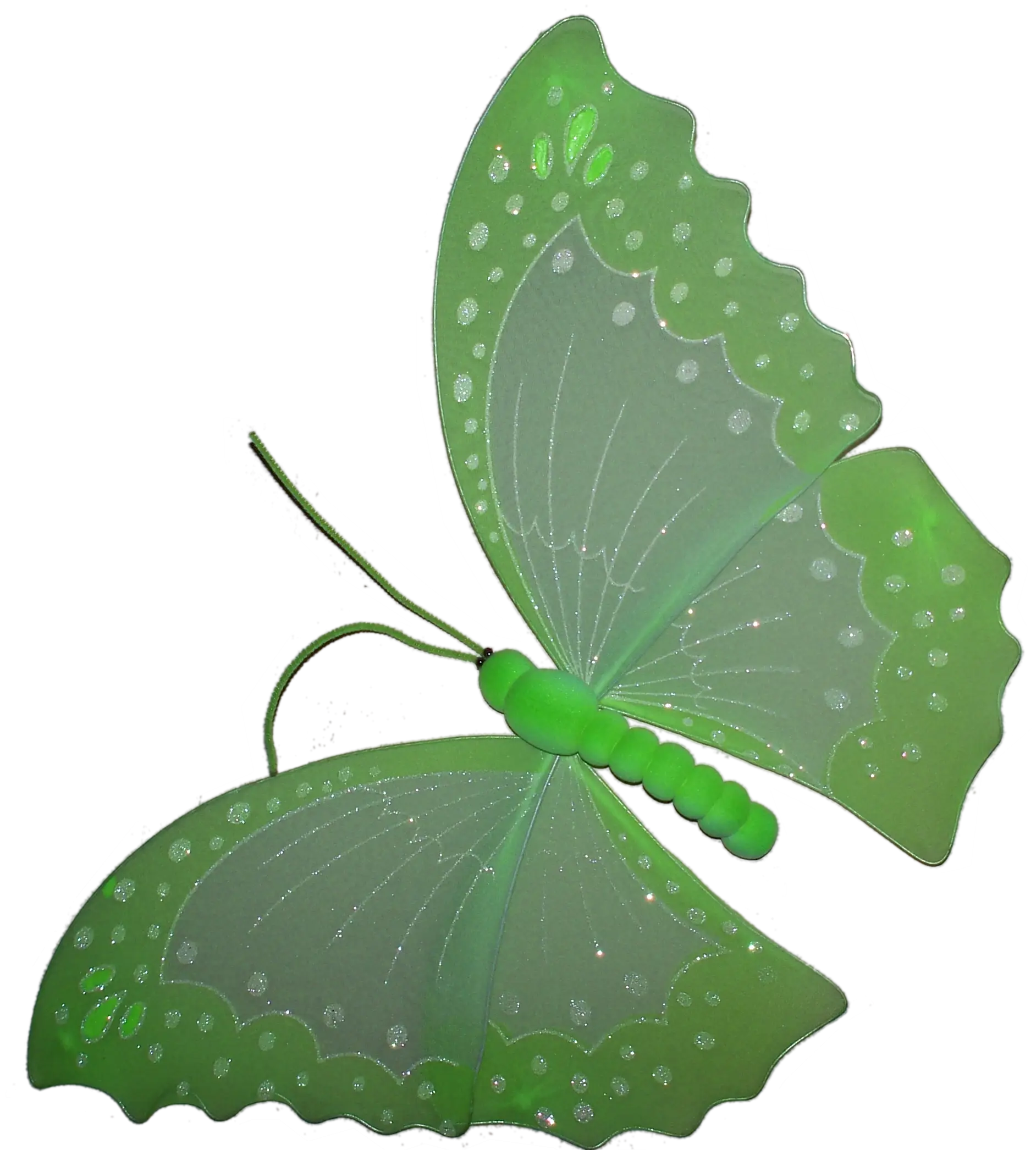 Green Butterfly Decorative Ornament
