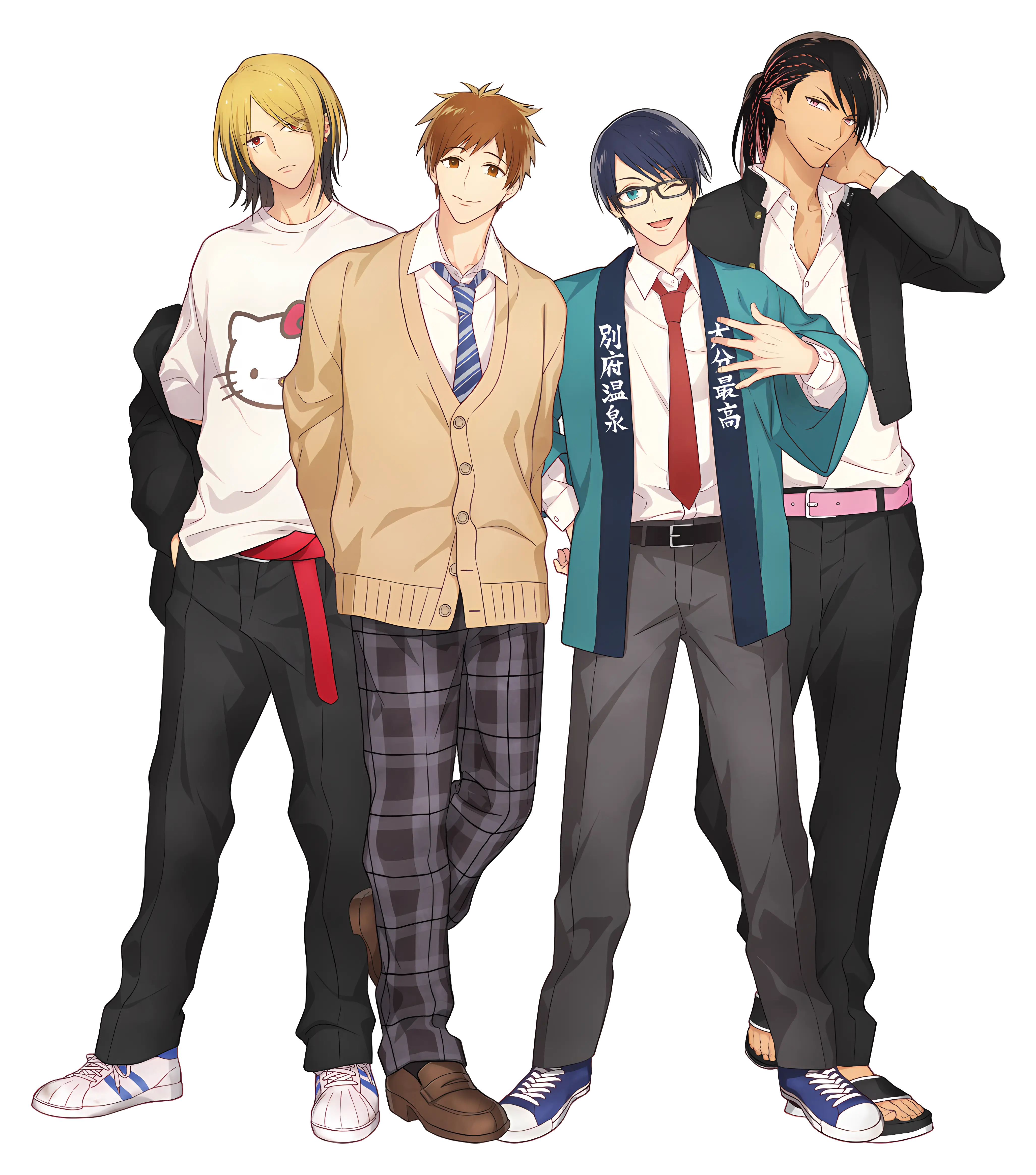Casual Anime Characters
