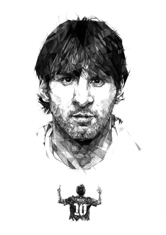 Artistic Portrait Sketch
