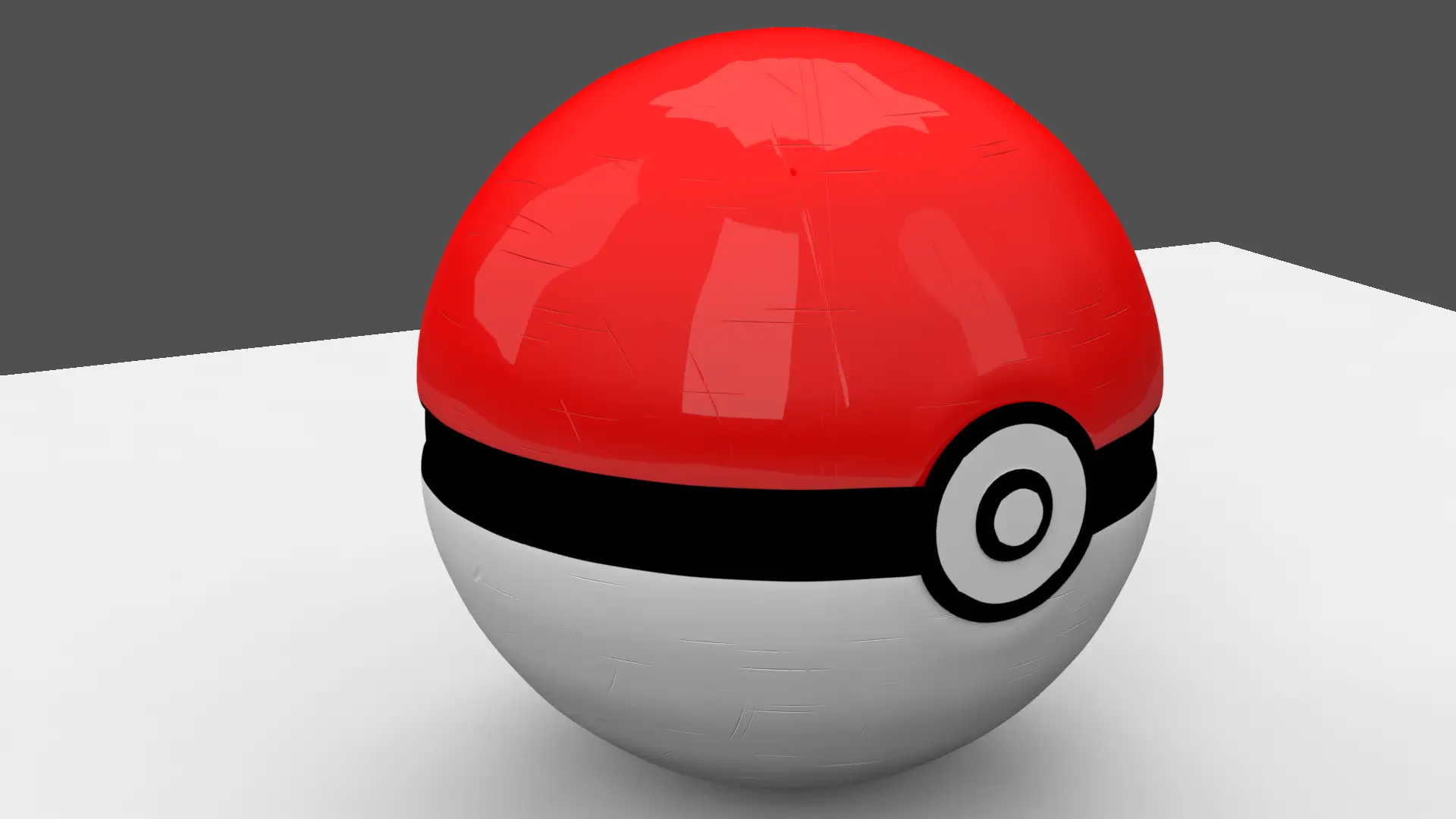 Red and White Ball for Adventure Games