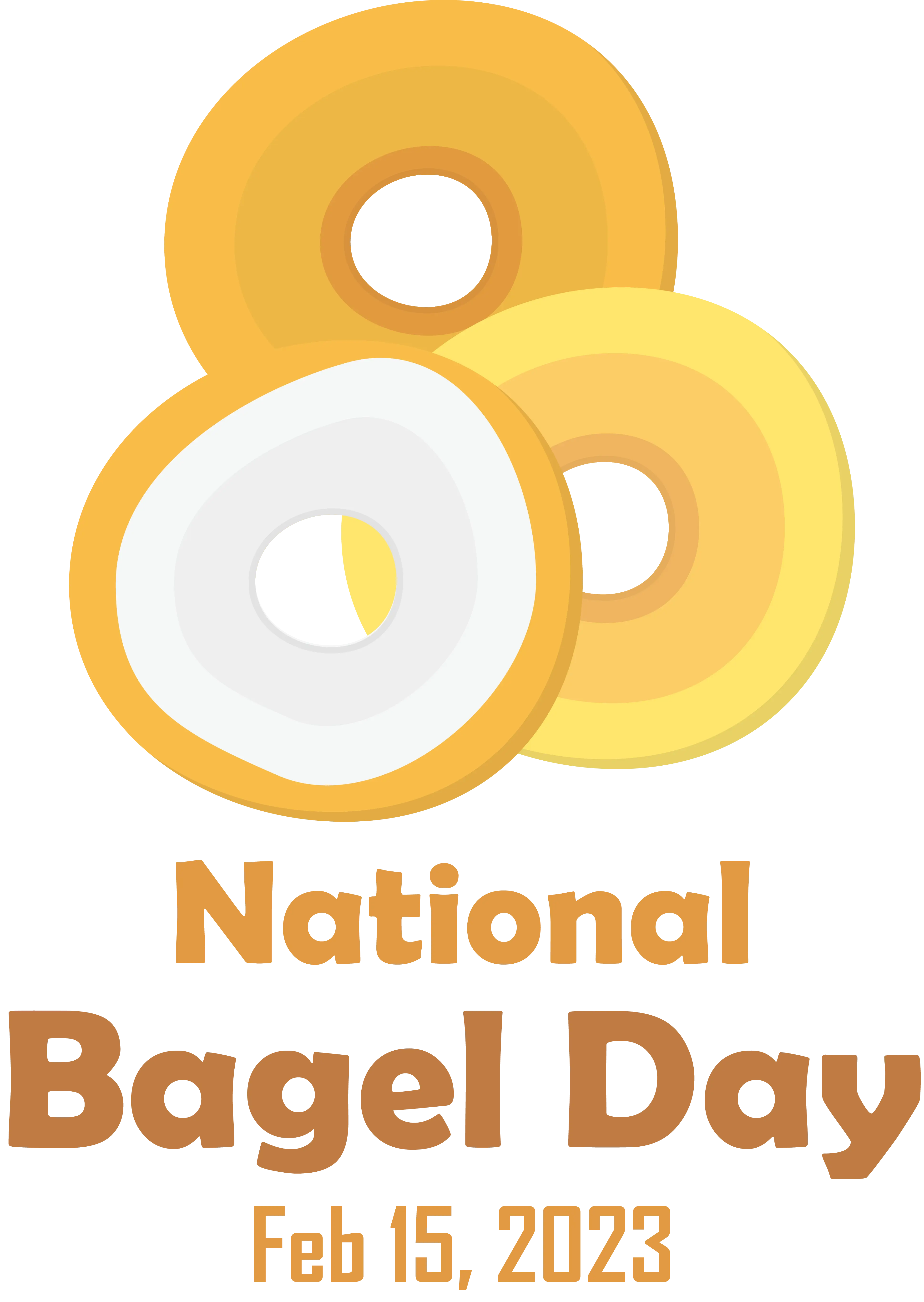 National Bagel Day Illustration - February 15