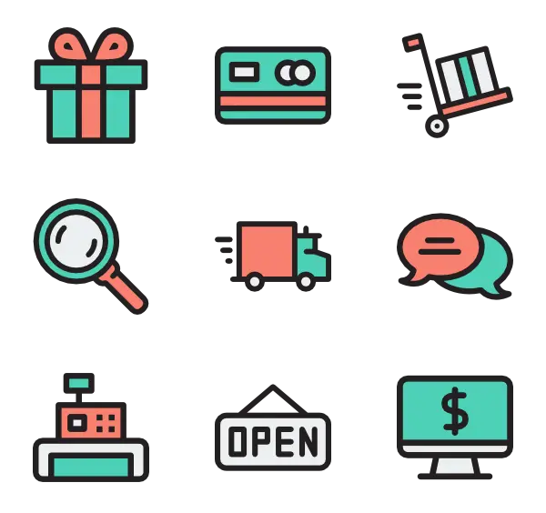 E-commerce Icons Set