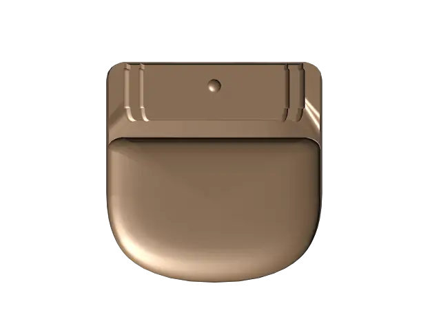 Brown Rectangular Object