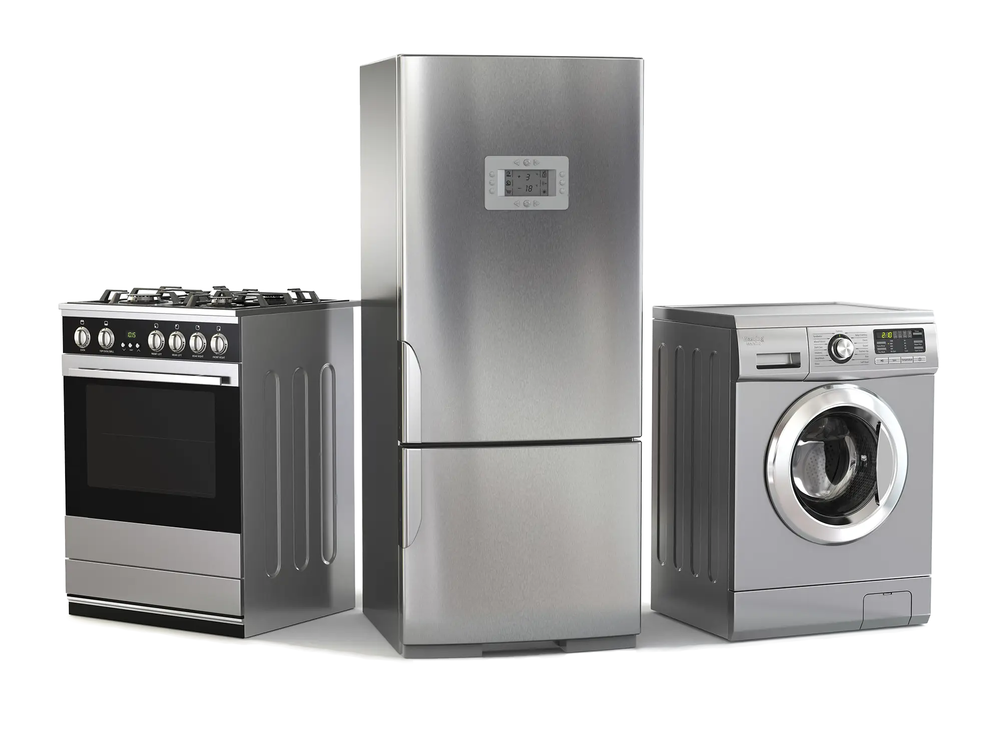Silver Home Appliances for Modern Living