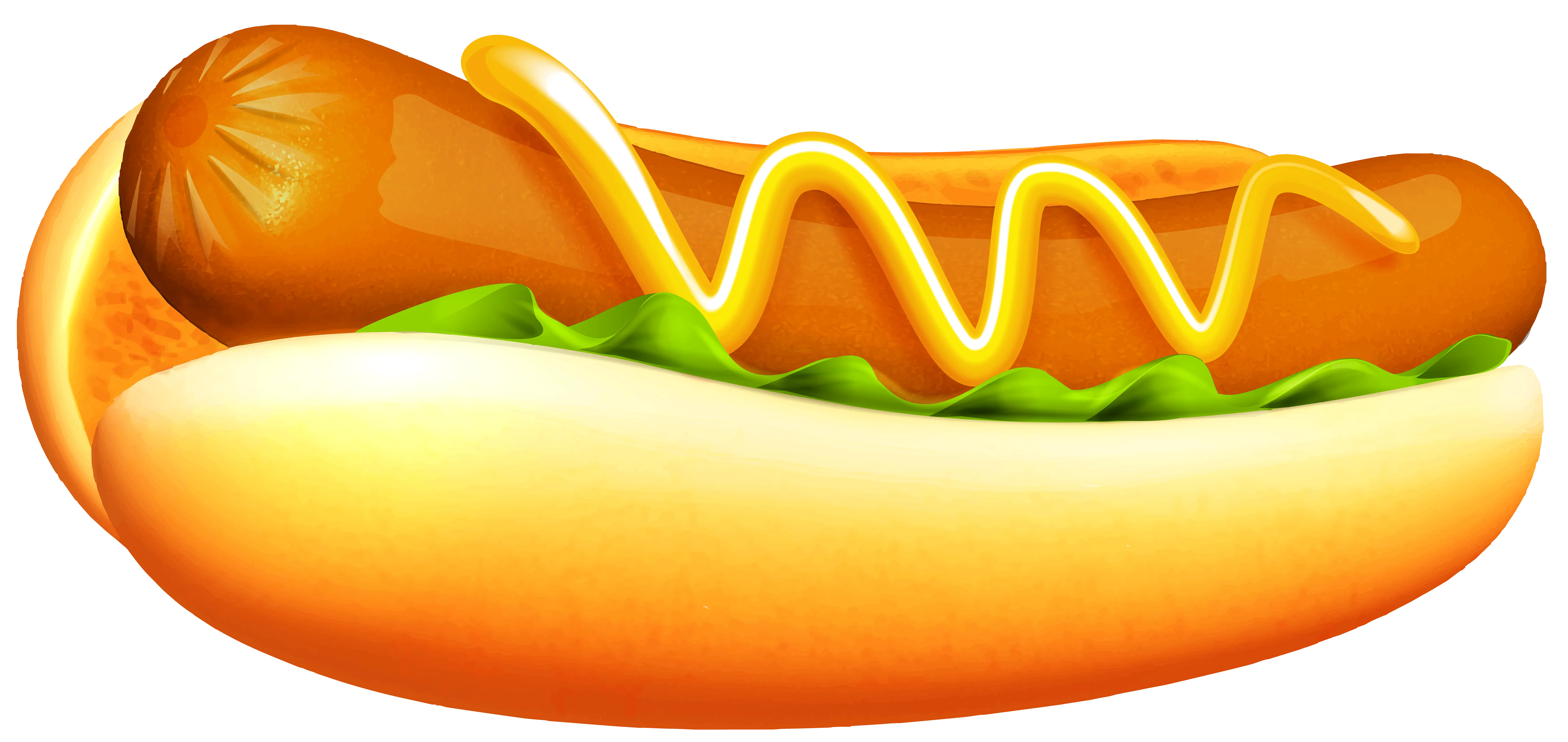 Hot Dog with Mustard