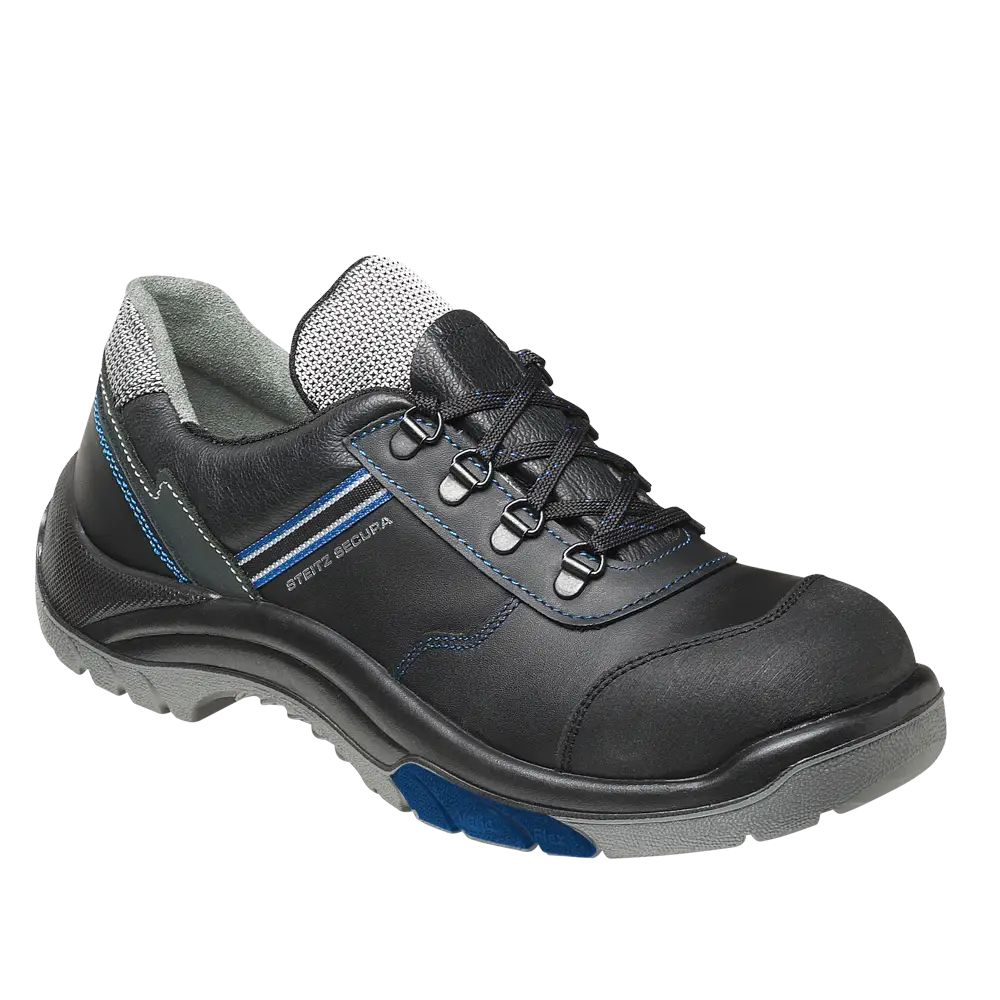 Durable Black Safety Shoe Design