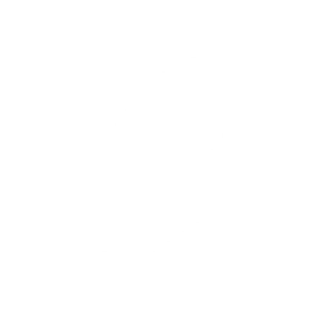 White Rocket Silhouette Icon