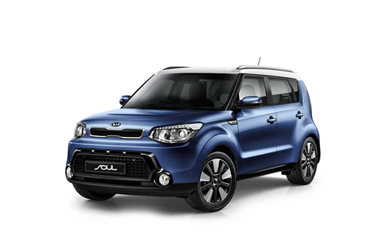 Blue Compact SUV Automobile
