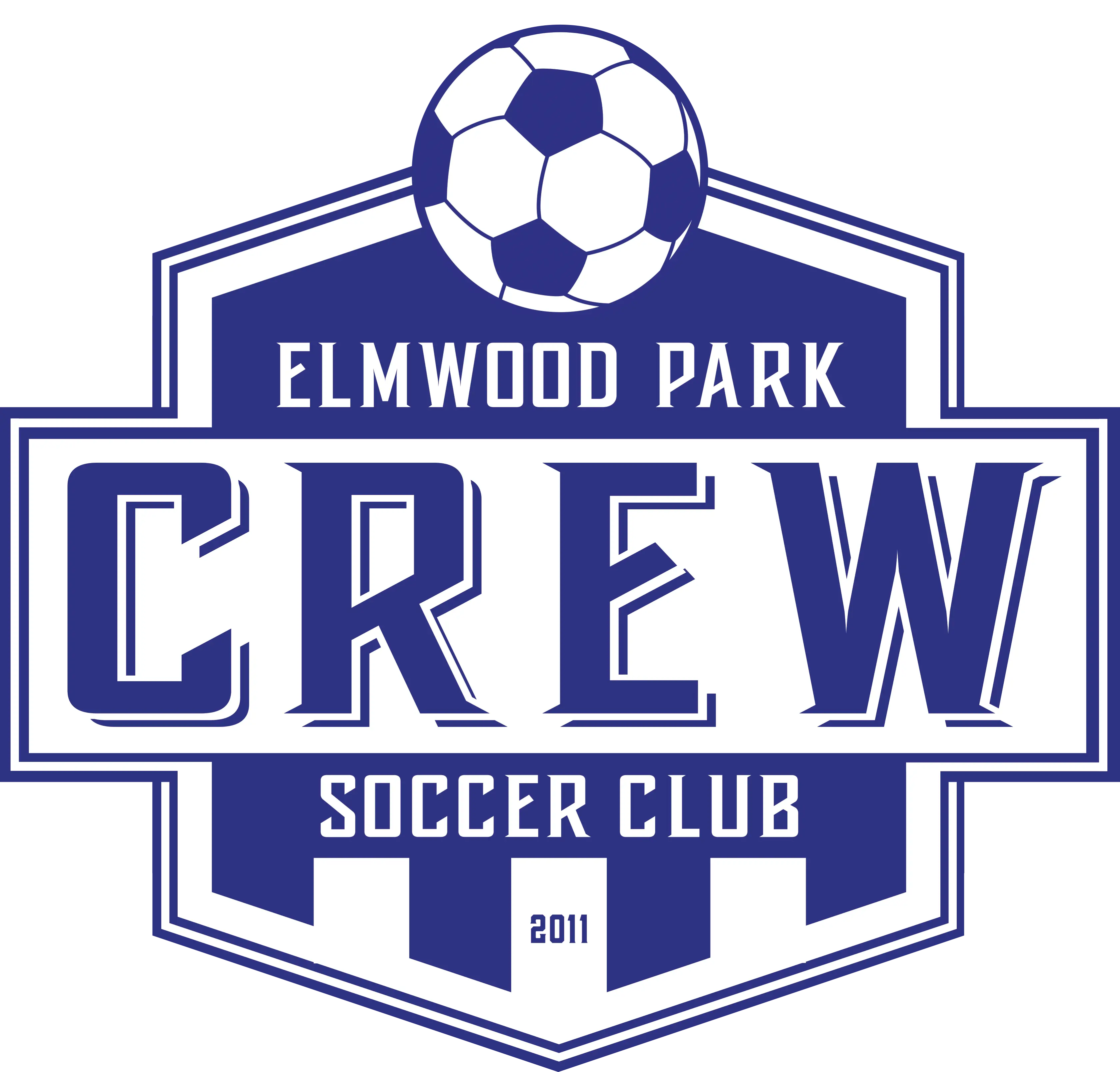 Elmwood Park Crew Soccer Club Logo