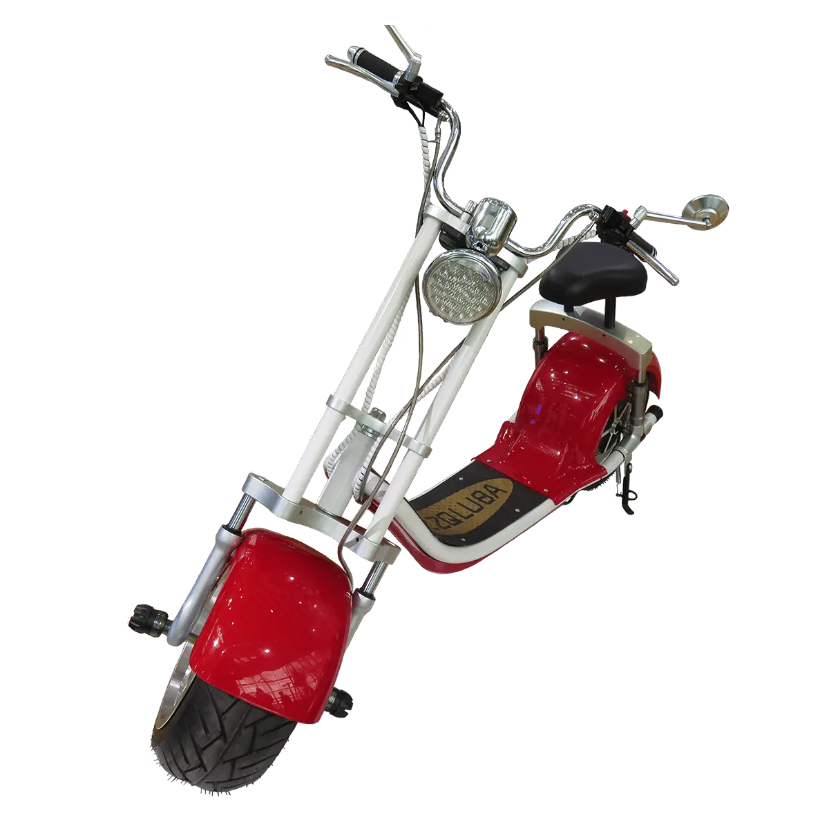 Red Electric Scooter for Urban Commuting