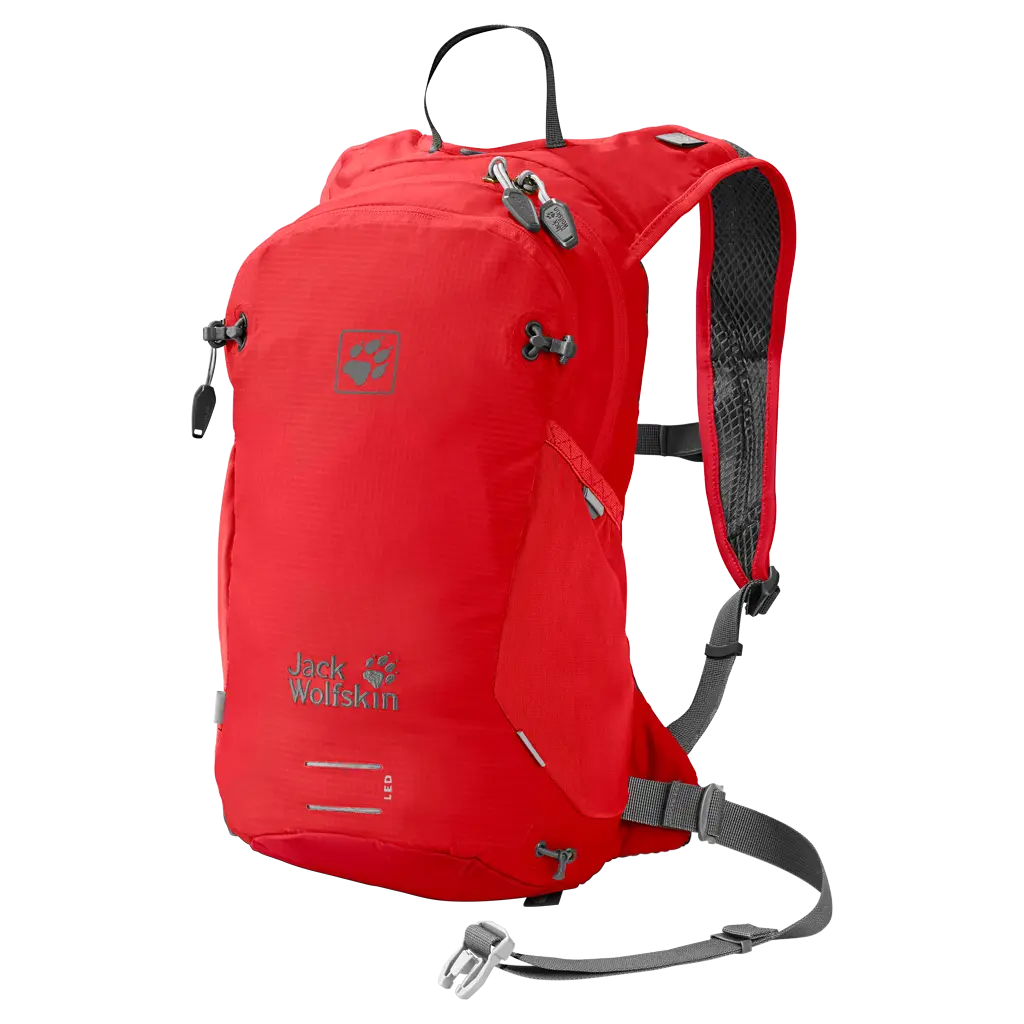 Red Hiking Backpack