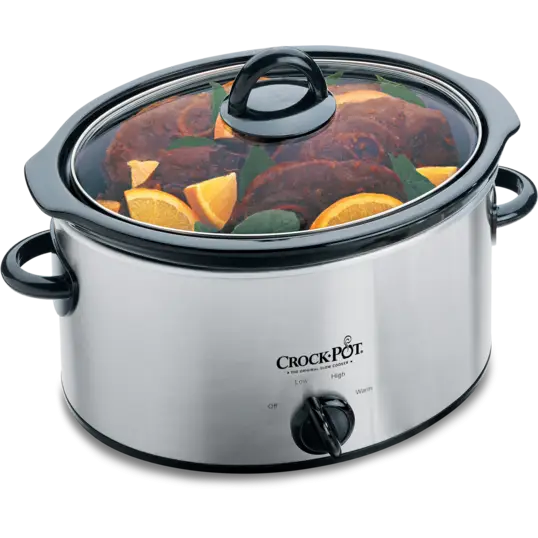 Crock-Pot Slow Cooker with Food