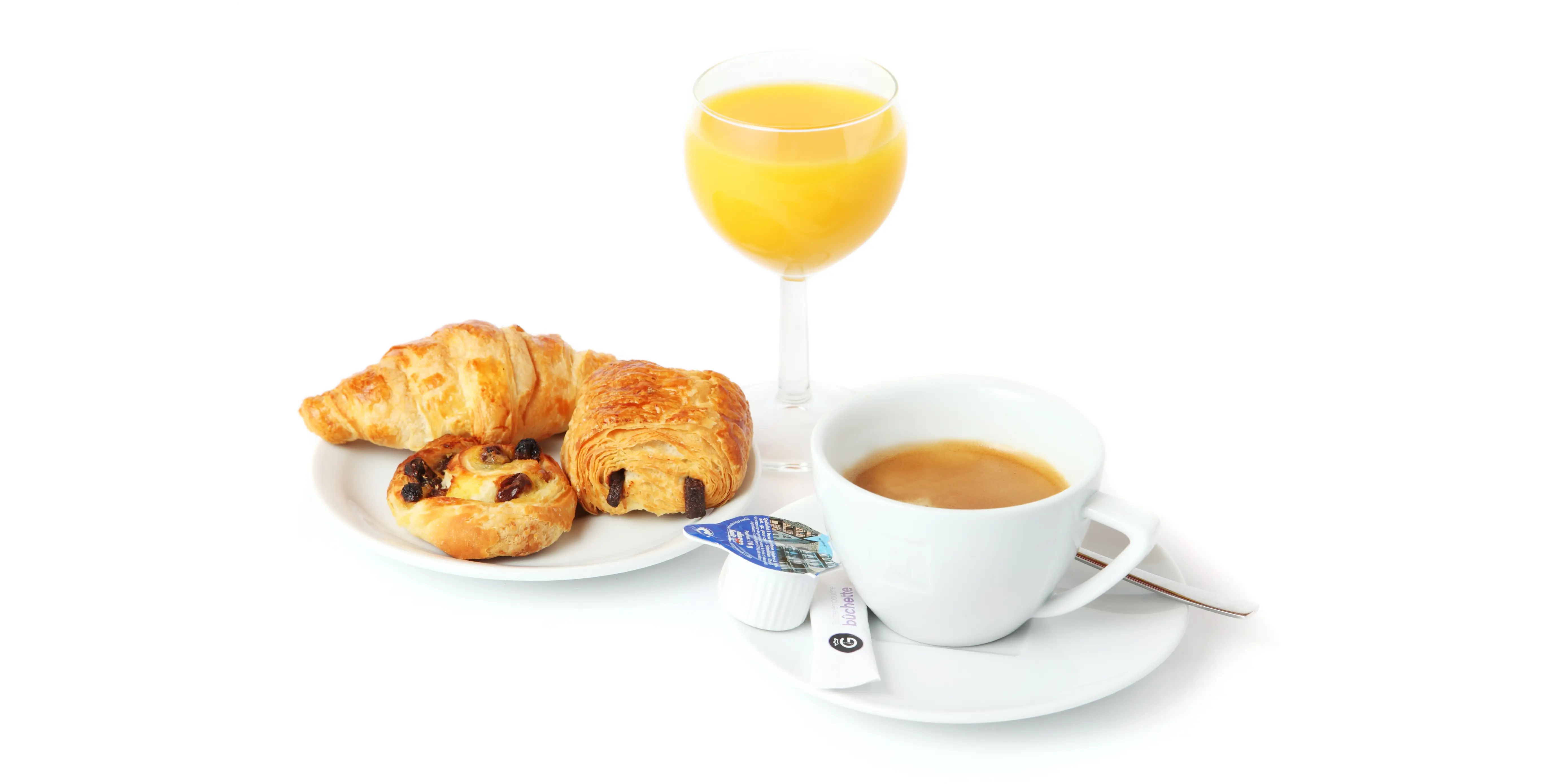 Continental Breakfast with Coffee and Pastries