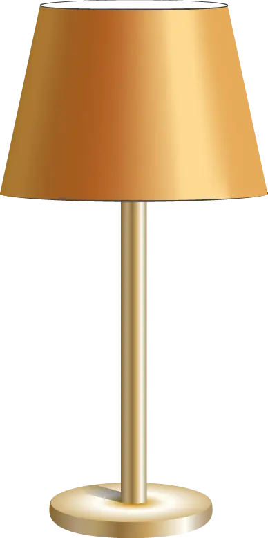 Golden Table Lamp