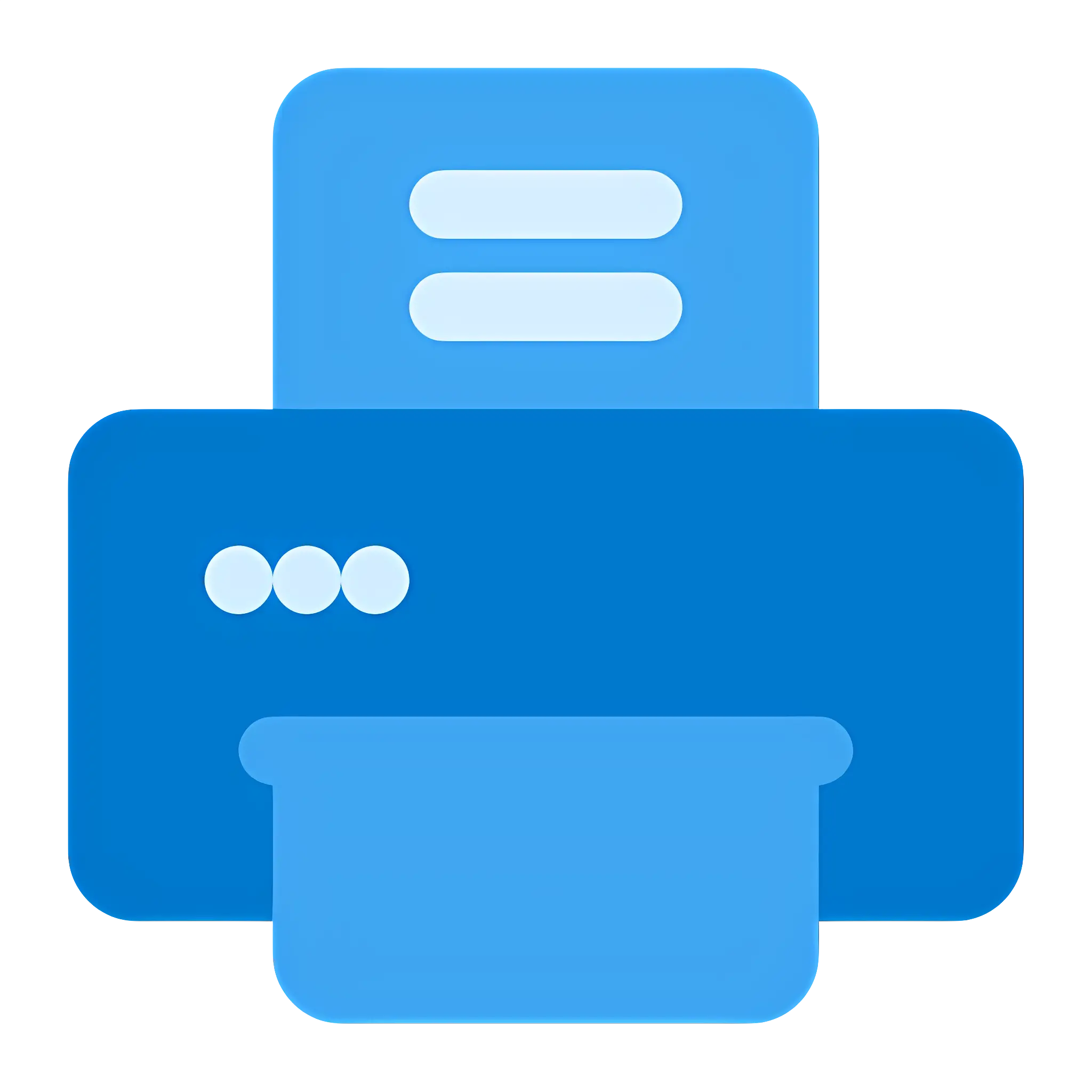 Blue Printer for Office Use