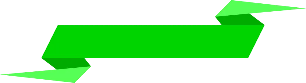 Green Ribbon Banner