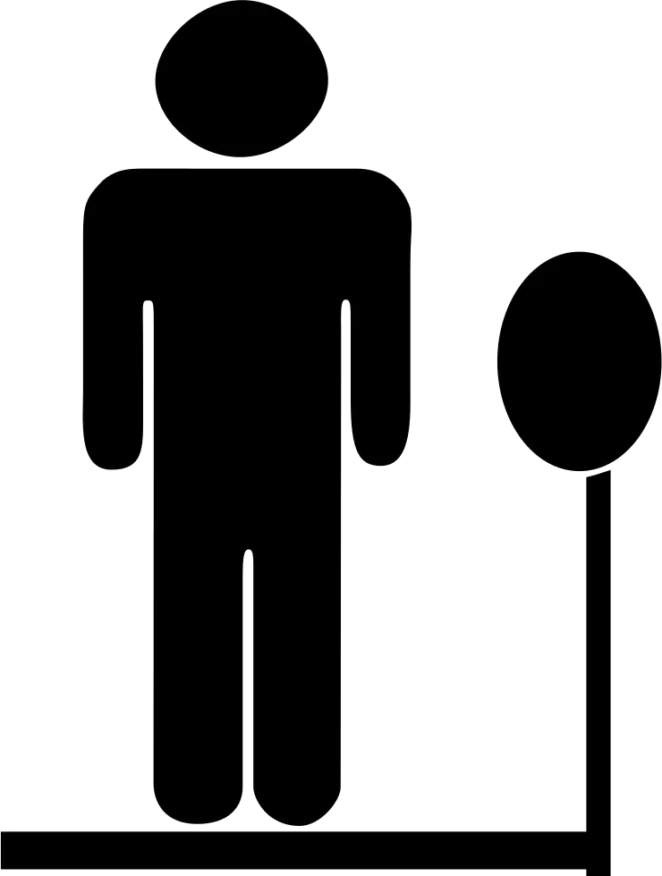 Simple Black Person Icon