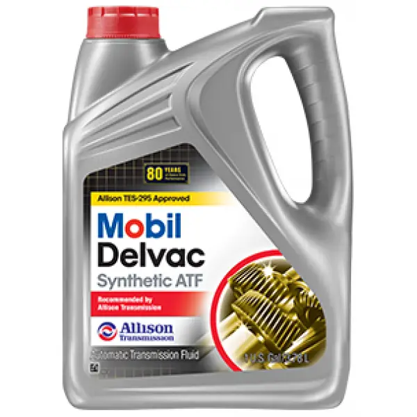 Mobil Delvac Synthetic ATF Bottle