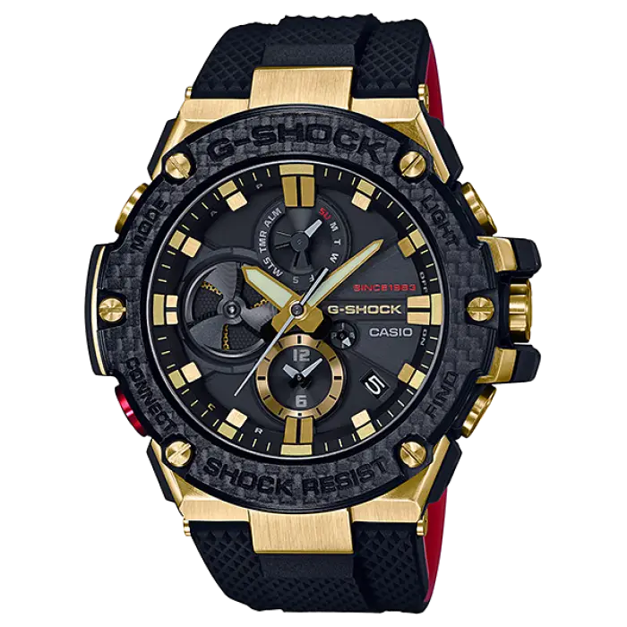 Black and Gold G-Shock Casio Watch