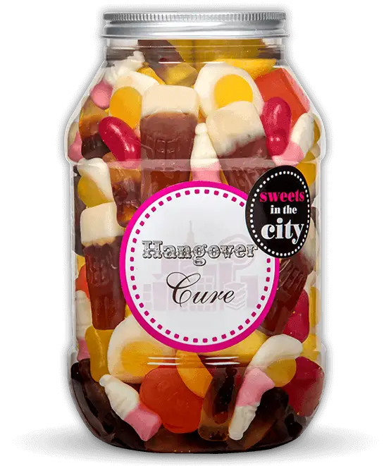 Candy Jar with Assorted Sweets
