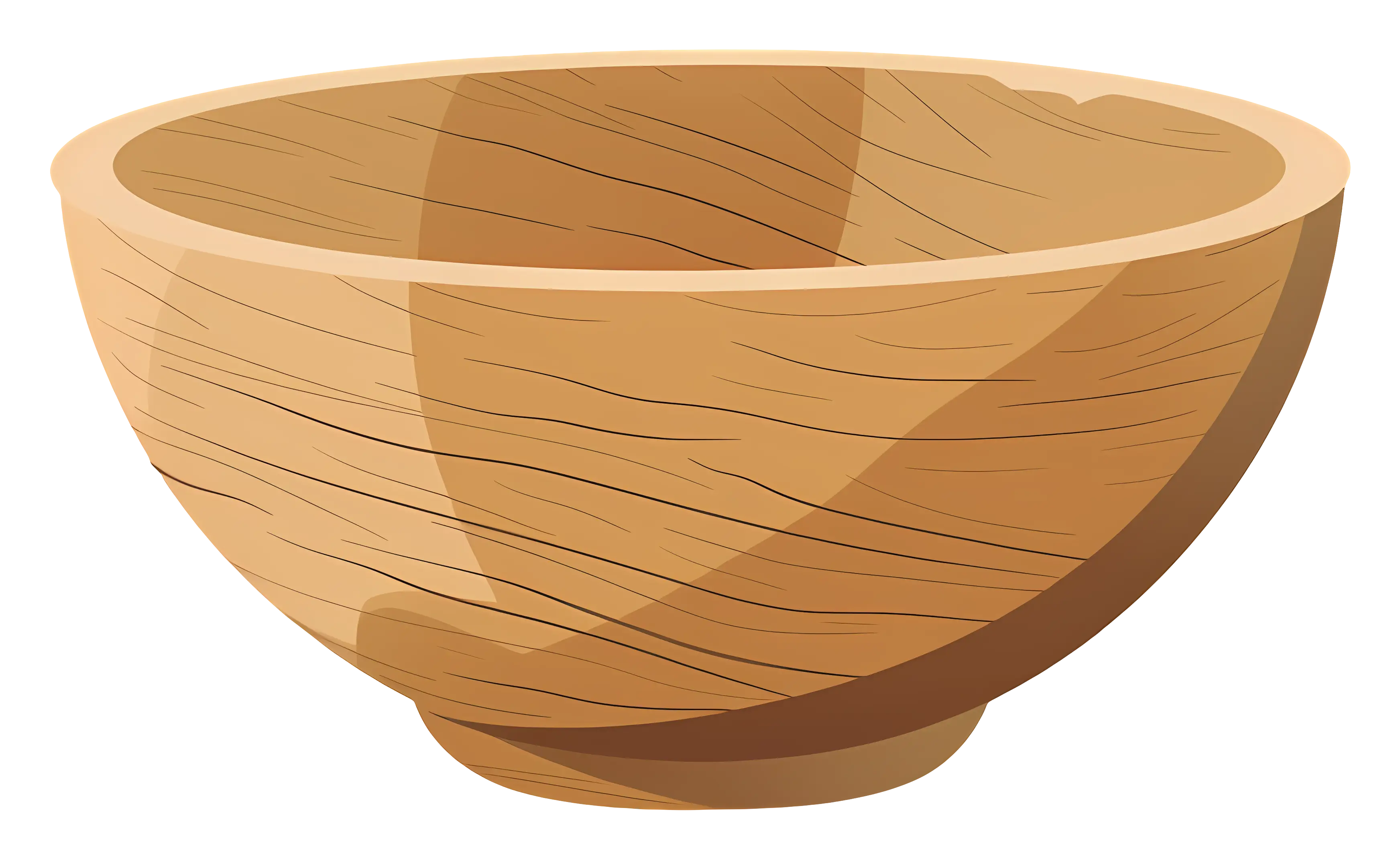 Wooden Bowl for Natural Dining