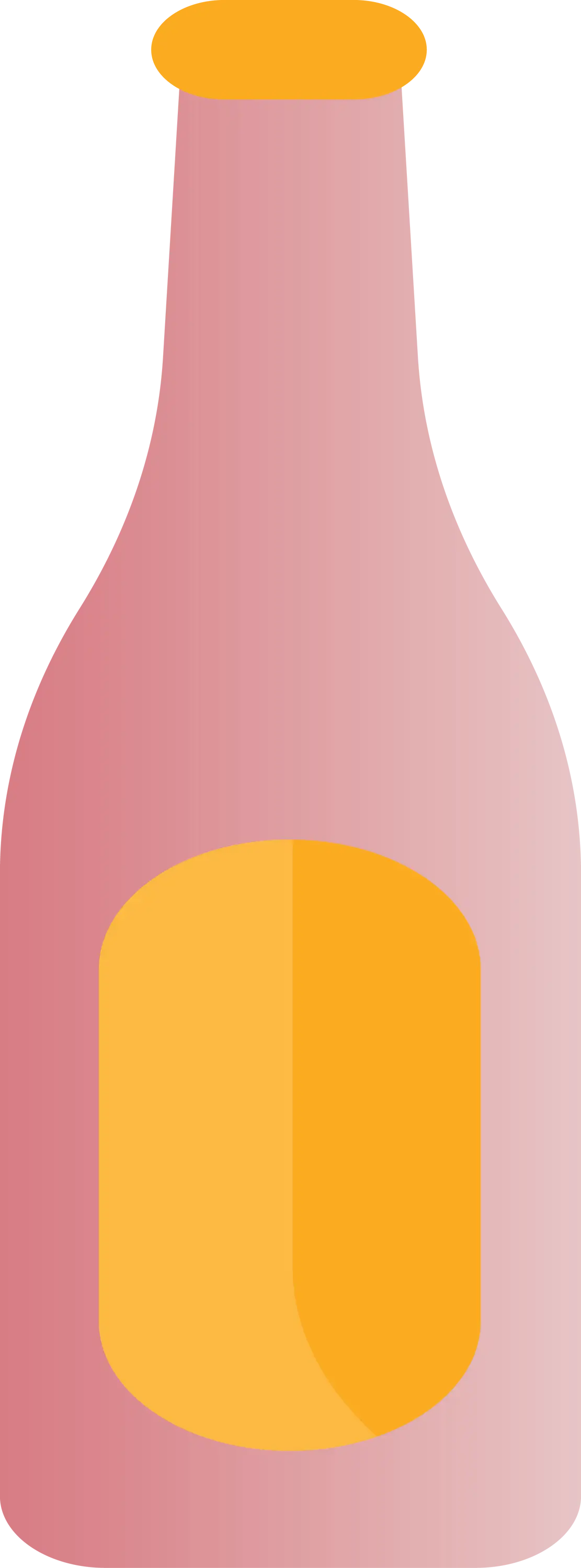 Minimal Pink Bottle Design