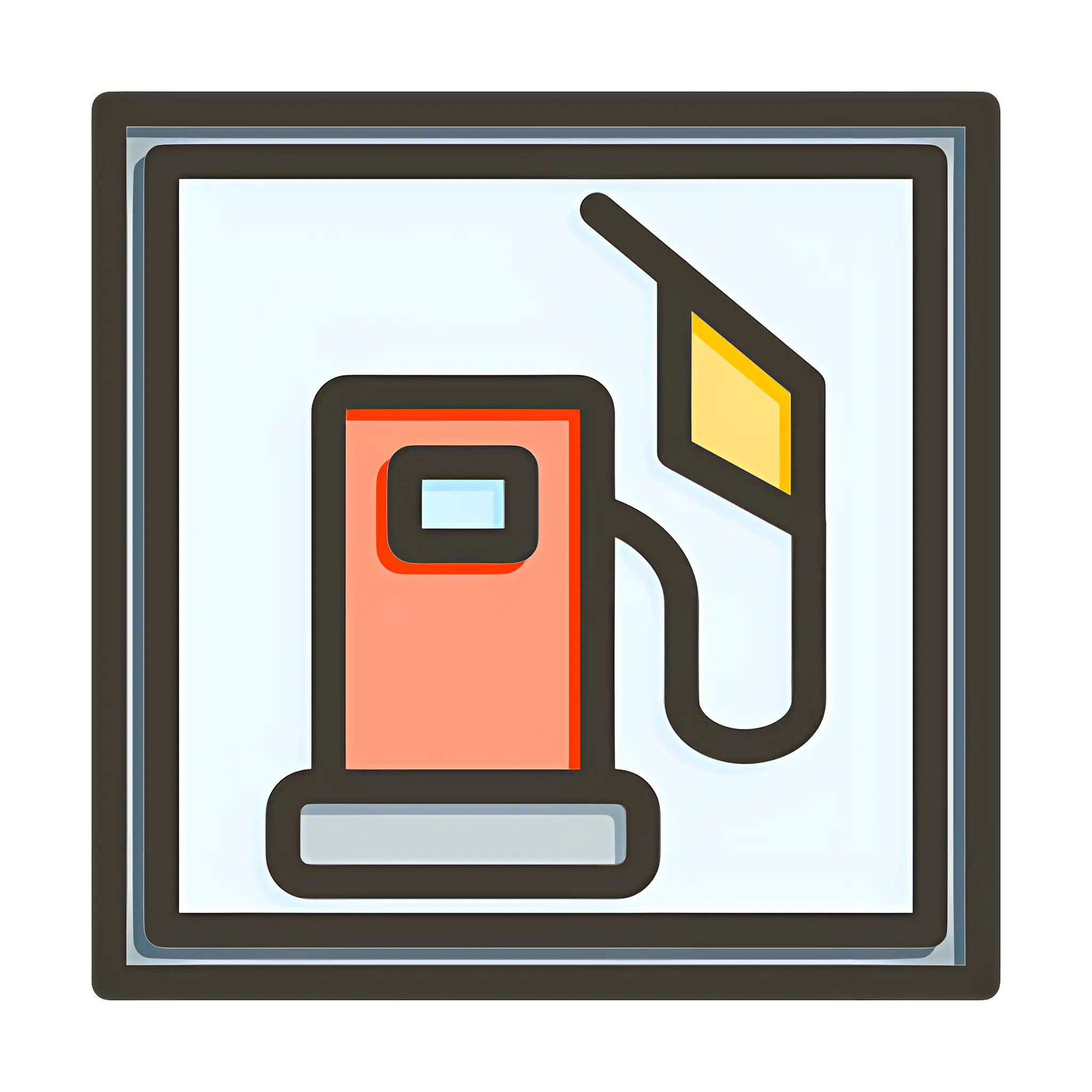 Gas Pump Station Icon