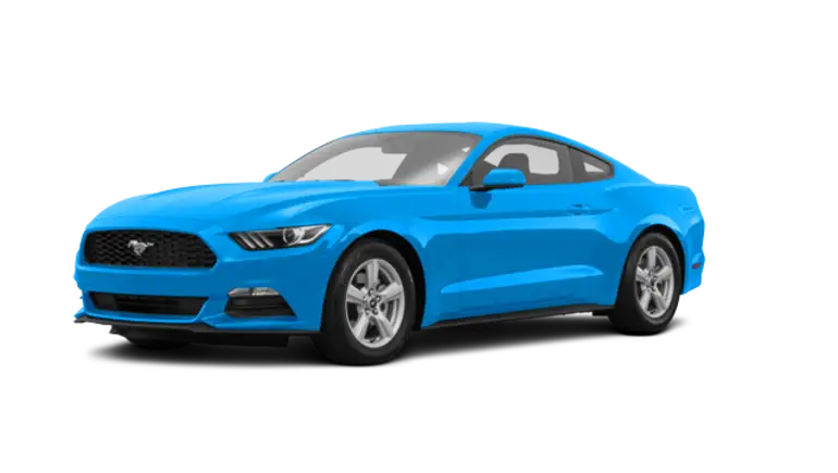 Sleek Blue Sports Car Design