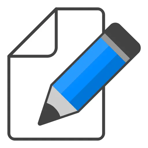 Pencil and Paper for Writing and Drawing