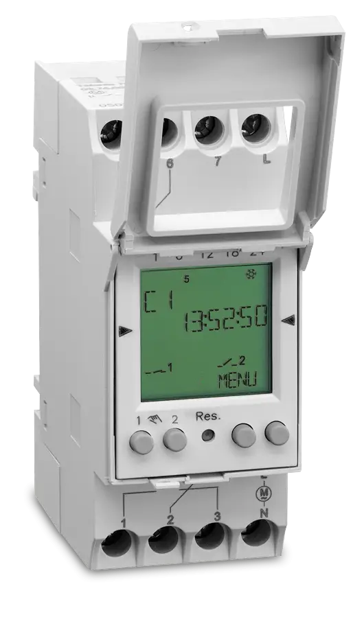 Digital Timer with Screen and Buttons