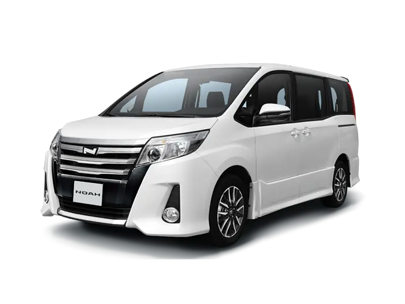 White Minivan for Family Transport