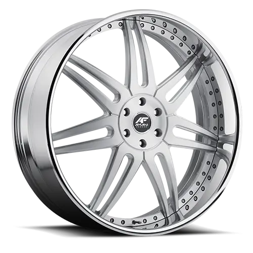 Sleek Silver Car Wheel Rim