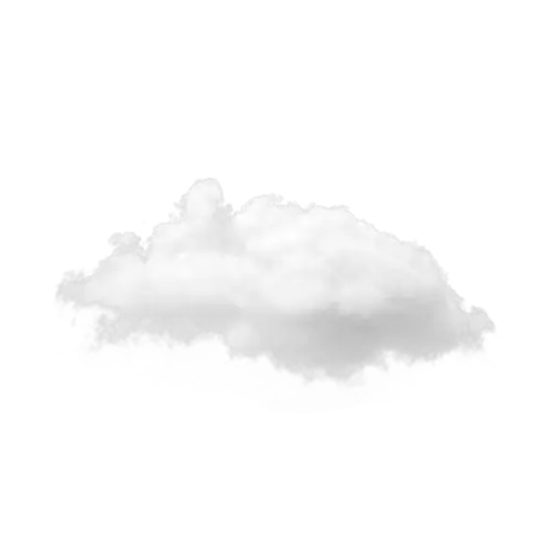 Fluffy White Cloud