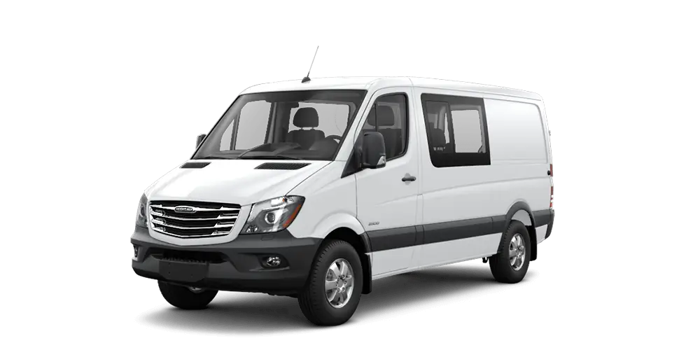 White Van for Transportation and Delivery