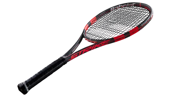 Red and Black Tennis Racket