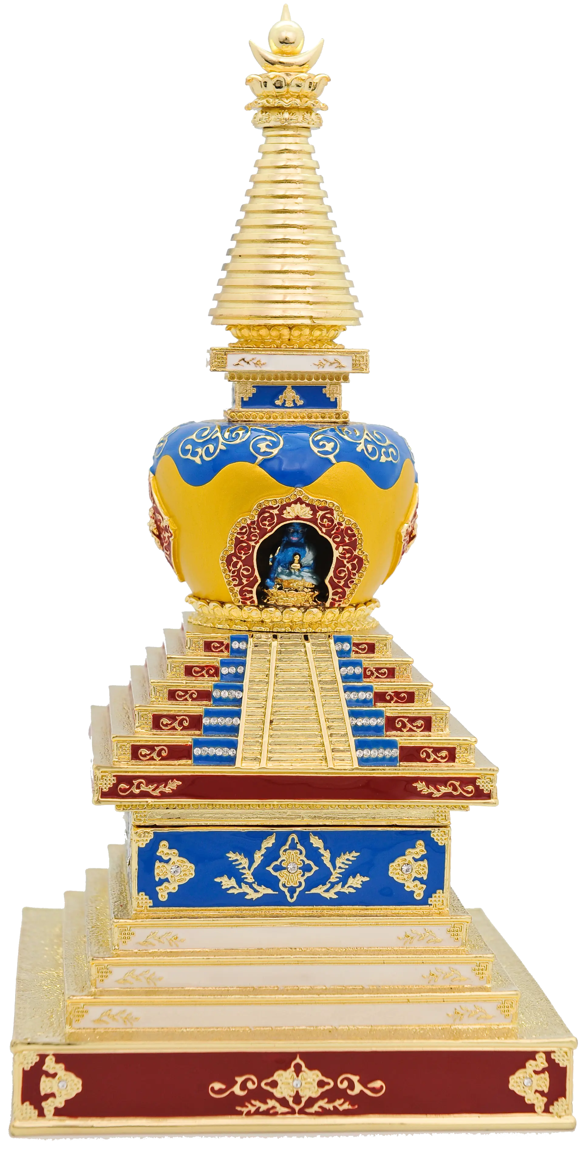 Colorful Ornate Stupa