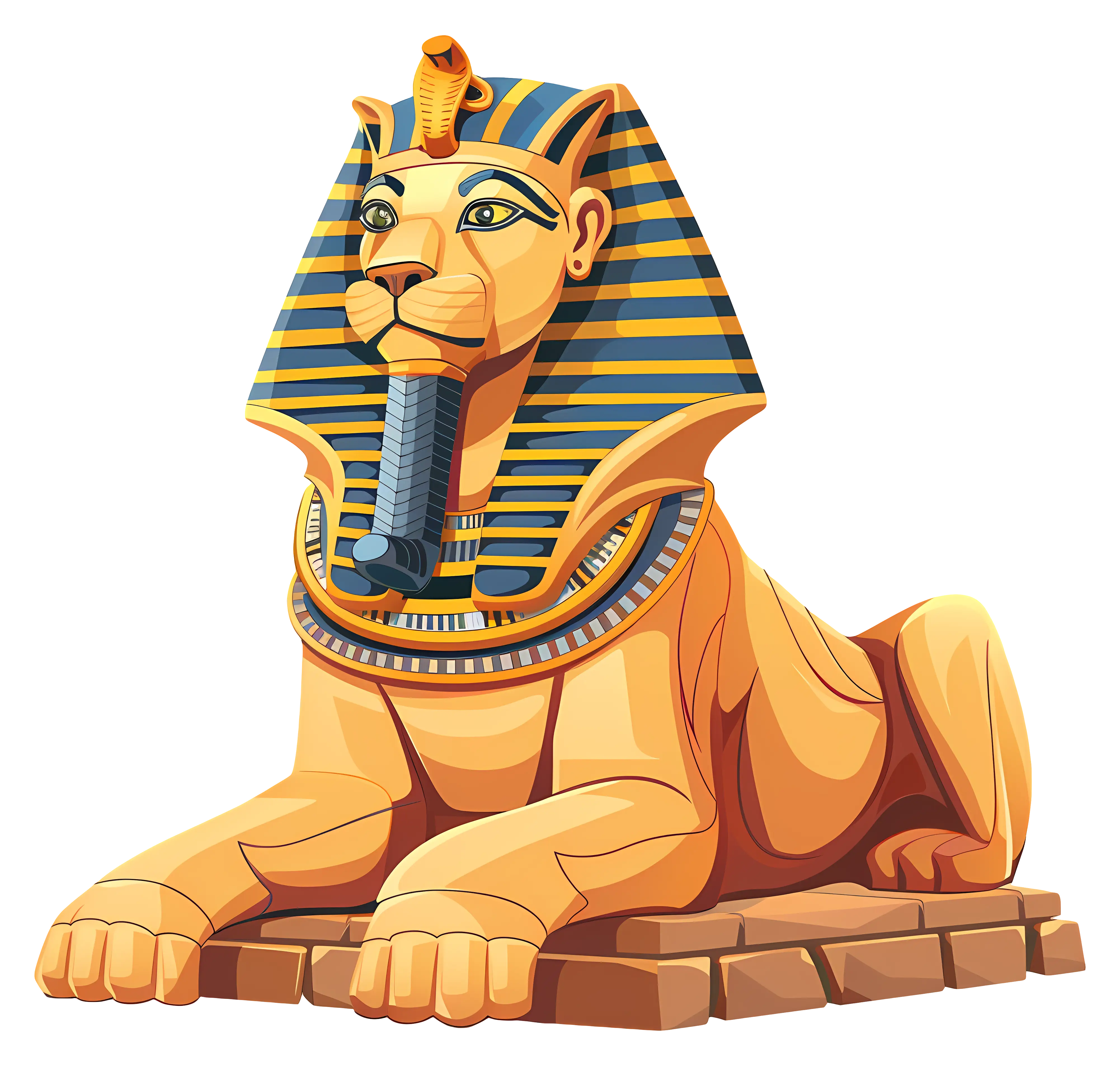 Illustration of the Egyptian Sphinx