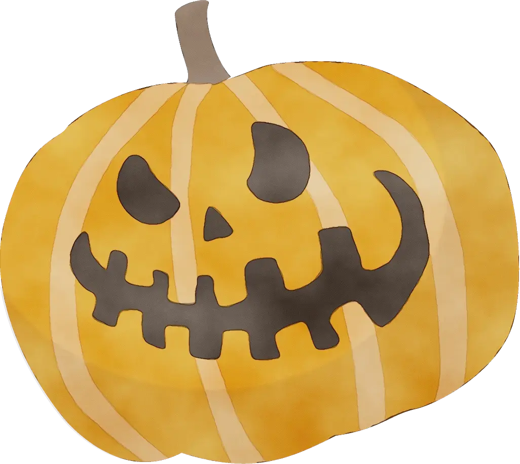 Smiling Jack-O&#039;-Lantern for Halloween