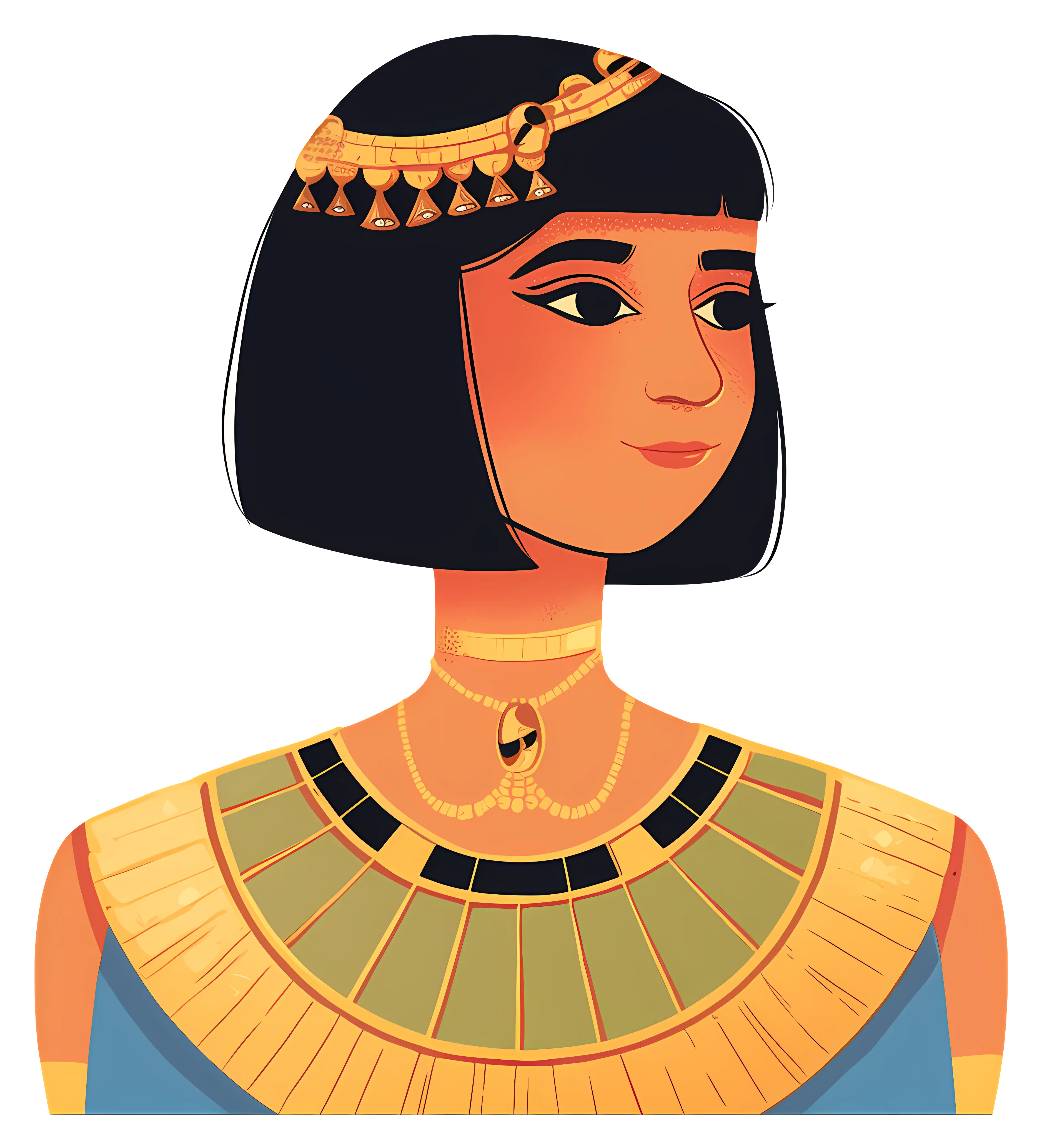 Ancient Egyptian Woman Portrait
