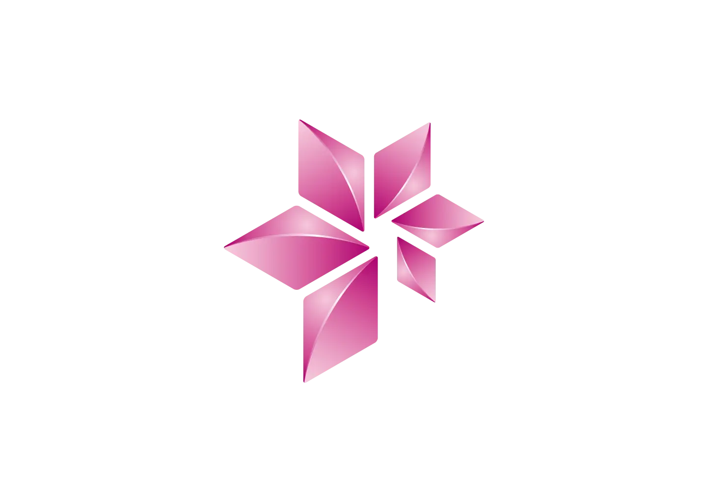 Pink Flower Logo