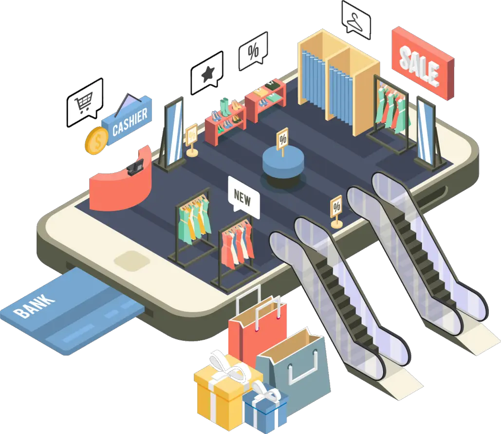 Online Shopping Concept