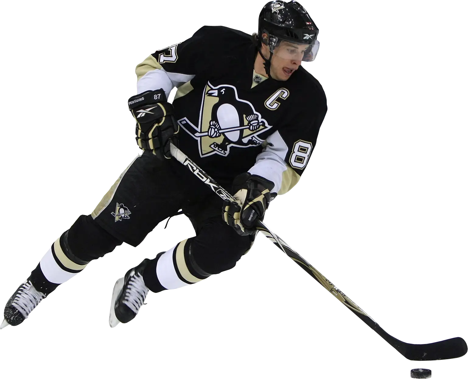 Ice Hockey Player in Action