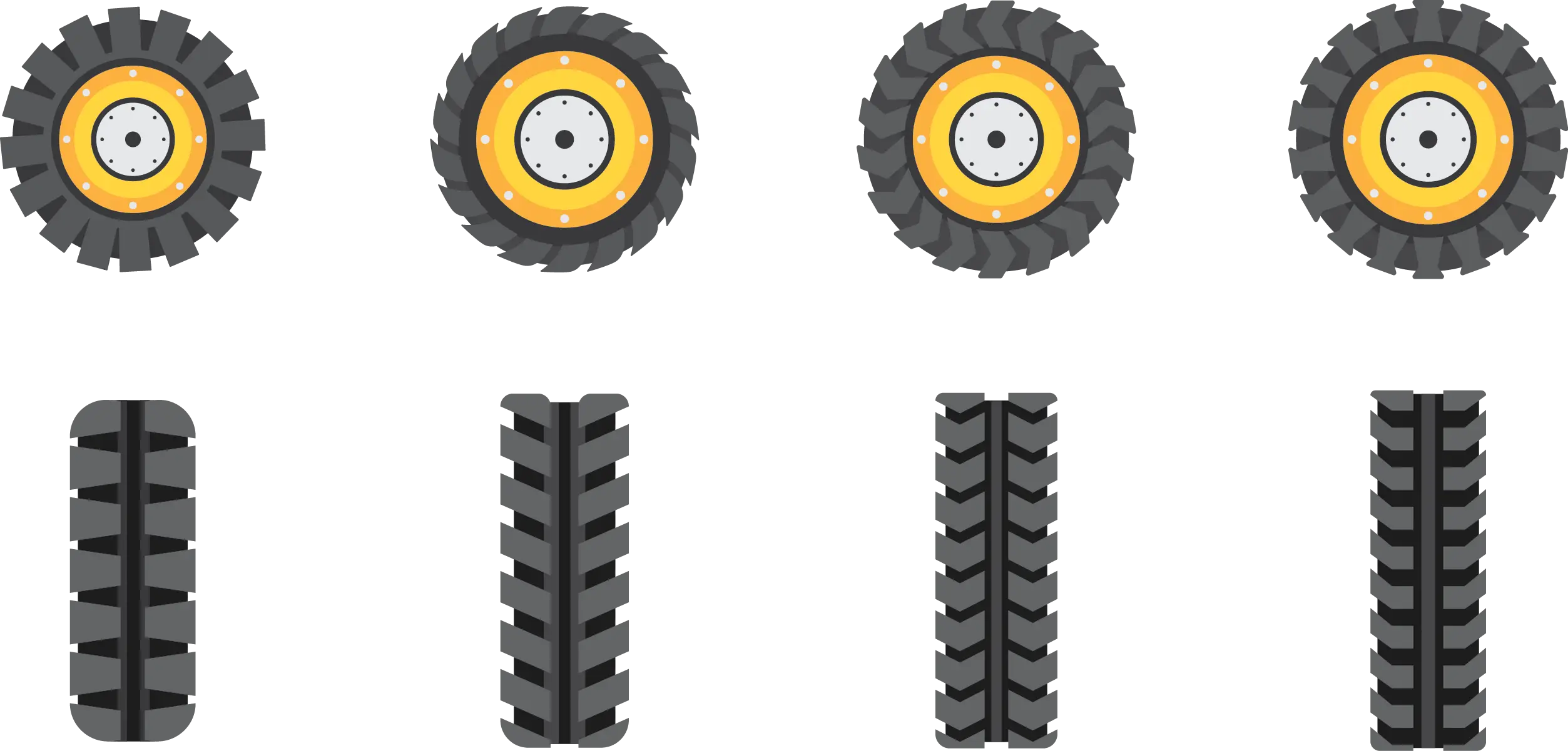Tractor Tires for Agricultural Machinery